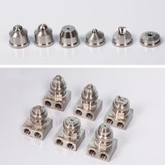 Béc Phun Hai Hỗn Hợp Khí Nước Bằng Thép Không Gỉ Làm Ẩm Và Loại Bỏ Bụi