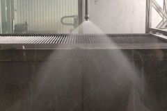 Béc Phun Hình Nón Đặc Bằng Đồng Tưới Cây, Giảm Bụi, Làm Mát DN6-DN20