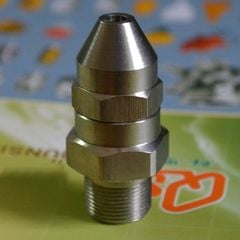 Béc Phun Hình Nón Đặc Góc Hẹp Áp Lực Cao Bằng Thép Không Gỉ Fulljet