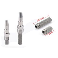 Béc Phun Inox Không Gỉ Thân Bằng Đồng Thau Khảm Bằng Ruby Hoặc Gốm Cắt Cạnh Nước