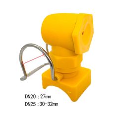 Béc Phun Làm Mát Kẹp Ống Tháo Lắp Nhanh Bằng Nhựa PP DN20 DN25 Góc 80°