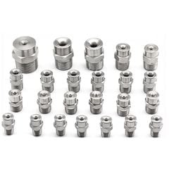 Béc Phun Nước Hình Nón Đặc (Full Cone) Góc Rộng 120° Cho Tháp Xử Lý Khí Thải SS304 DN15