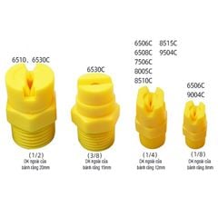 Béc Phun Nước Hình Quạt Làm Sạch Bụi Bằng Nhựa PP