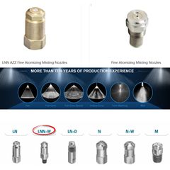 Béc Tưới Phun Sương Siêu Mịn LNN AZZ Fine Atomizing Hình Nón Rỗng