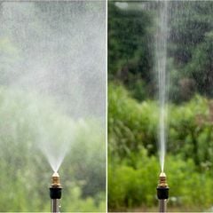 Vòi Phun Sương Siêu Mịn Bằng Đồng Giảm Bụi, Làm Mát, Tưới Cây