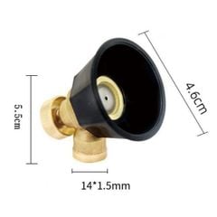 Béc Phun Thuốc Cao Áp Bằng Đồng Ren 13