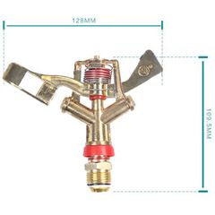 Béc Tưới Cánh Đập Phun Xoay 360°