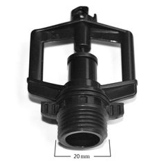 Béc Phun Tưới Cây, Béc Tưới Cây Xoay Tự Động 1/2″ DN15