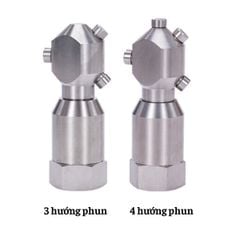 Béc Xoay Tự Động 360° Áp Suất Cao Vệ Sinh Can, Thùng, Bình Nước DN20