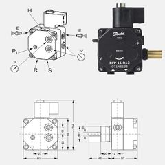 Bơm Dầu Danfoss BFP 11