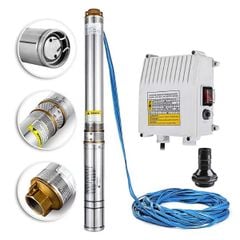 Bơm Hỏa Tiễn NIVORO 4SDM4/14-1.1KW Công Suất 1,5 HP Cột Áp 100M