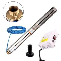 Bơm Hỏa Tiễn NIVORO 4SDM4/14-1.1KW Công Suất 1,5 HP Cột Áp 100M