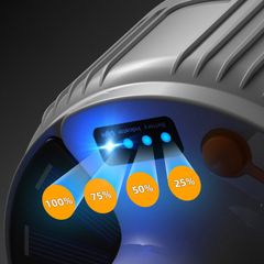 Bóng Đèn Năng Lượng Mặt Trời Trong Nhà 40W Có remote - Đèn Cắm Trại - Đèn Khẩn Cấp