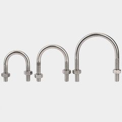 Bu Lông Chữ U - Cùm U Ôm Ống Bằng Thép Không Gỉ M8 M10