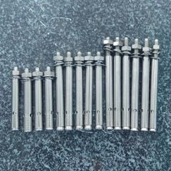 Bu Lông Nở Inox ( Tắc kê ) 201 304 và 316 M6 M8 M10 M12 M14