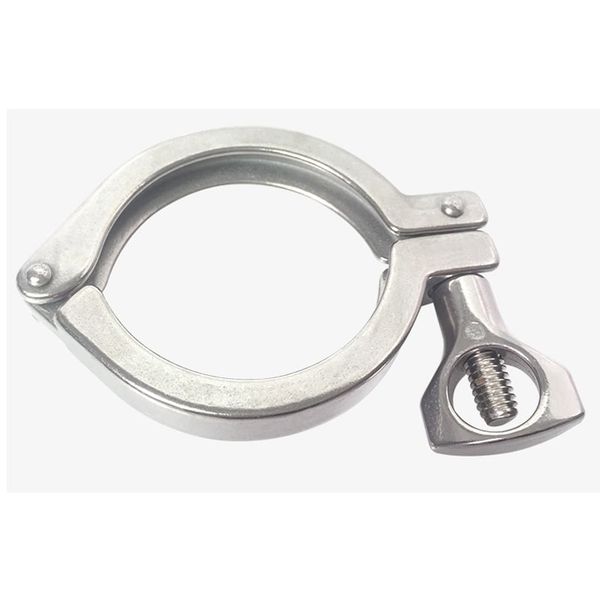 Bộ Clamp Kẹp Ống Vi Sinh Tháo Lắp Nhanh Bằng Thép Không Gỉ 304