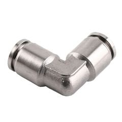 Co Inox Nối Tháo Lắp Nhanh Ống Khí Nén 4mm, 6mm, 8mm, 10mm PV4-PV16