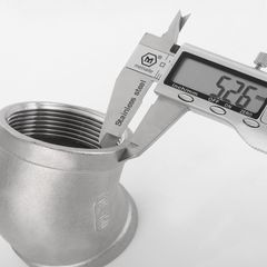 Co Lơi Ren Inox, Chếch Ren Inox, Co Khuỷu Tay Ren Inox 201/304/316 45 Độ