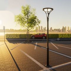 Cột Đèn Giật Cấp D141/76 Cao 3,5m