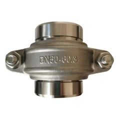 Cùm Clamp Inox Vi Sinh Inox 304 Không Gỉ 4 Món Gồm Cả Kẹp Rãnh Nối Ngắn - Kẹp Ống Nước Thải Clamp, Kẹp Ống Chữa Cháy