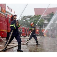 Cuộn Vòi Chữa Cháy DN50 DN65 Dài 20M Có Khớp Nối