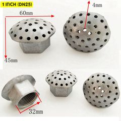 Đầu Béc Phun Sáu Cạnh Bằng Nhôm Không Gỉ Loại Bỏ Bụi