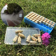 Đầu Béc Phun Sương Bằng Đồng Thau + Thép Không Gỉ Giảm Bụi, Làm Mát, Tưới Cây, Tưới Lan