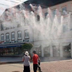 Đầu Béc Phun Sương Bằng Đồng Thau + Thép Không Gỉ Giảm Bụi, Làm Mát, Tưới Cây, Tưới Lan