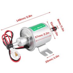 Máy Bơm Dầu HEP-02A 12V Bơm Nhiên Liệu Điện Tử 80 – 100 Lít/giờ