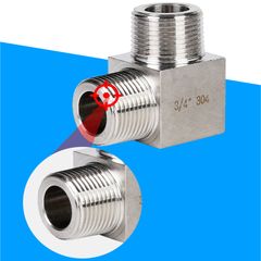 Đầu Nối Chữ T Ren Ngoài Inox 304 Chịu Áp Lực Cao DN6-DN25