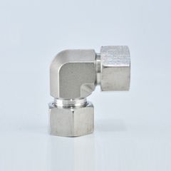 Đầu Nối Cong - Khớp Nối Khuỷu Tay Góc Vuông Nối Ống Dầu Thủy Lực Bằng Thép Không Gỉ 1C9 1D9