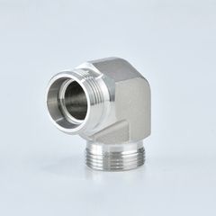 Đầu Nối Cong - Khớp Nối Khuỷu Tay Góc Vuông Nối Ống Dầu Thủy Lực Bằng Thép Không Gỉ 1C9 1D9