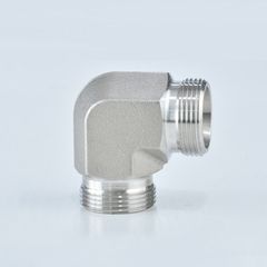 Đầu Nối Cong - Khớp Nối Khuỷu Tay Góc Vuông Nối Ống Dầu Thủy Lực Bằng Thép Không Gỉ 1C9 1D9