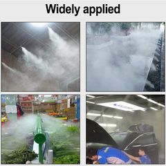 Đầu Nối Nhanh Nối Béc Phun Chất Liệu Đồng Thau (Mạ Niken) Cao Cấp Làm Ẩm, Giảm Bụi