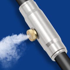 Đầu Nối Nhanh Nối Béc Phun Chất Liệu Đồng Thau (Mạ Niken) Cao Cấp Làm Ẩm, Giảm Bụi