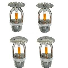 Đầu Phun Chữa Cháy Tự Động 57°C Màu Cam