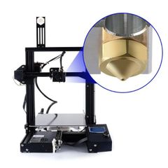 Đầu Phun In 3D Bằng Đồng E3D V5/6 Hình Chóp MK8