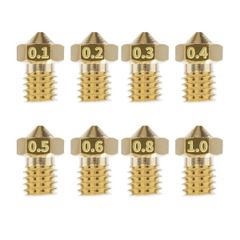 Đầu Phun In 3D Bằng Đồng E3D V5/6 Hình Chóp MK8