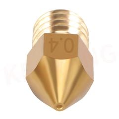 Đầu Phun Máy In 3D MK8 Bằng Đồng Đường Kính Nhiều Size 0.2/0.3/0.4/0.5mm Cho Sợi 1.75mm