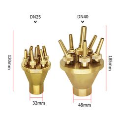 Đầu Phun Nước Nghệ Thuật Hình Bông Hoa 6-7 Tia