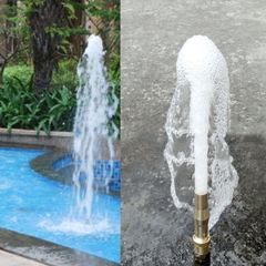 Đầu Phun Nước Nghệ Thuật Hình Cột Nước Sủi Bọt Inox