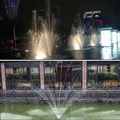 Đầu Phun Nước Nghệ Thuật Hình Pháo Hoa 3 Tầng Chất Liệu Đồng