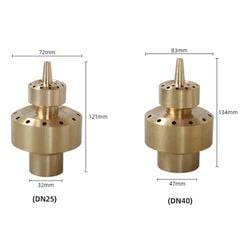 Đầu Phun Nước Nghệ Thuật Hình Pháo Hoa 3 Tầng Chất Liệu Đồng