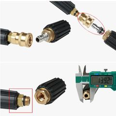 Đầu Phun Nước Rửa Xe Áp Lực Cao Hai Lỗ Có Thể Điều Chỉnh