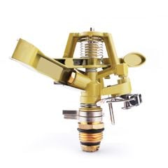 Đầu Phun Nước Cánh Đập Màu Rêu Phun Xoay 360° Điều Chỉnh Được Góc Phun, Chất Liệu Hợp Kim Kẽm Cao Cấp