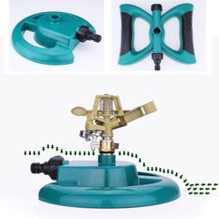 Đầu Phun Nước Cánh Đập Màu Rêu Phun Xoay 360° Điều Chỉnh Được Góc Phun, Chất Liệu Hợp Kim Kẽm Cao Cấp