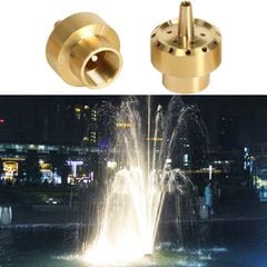 Vòi Phun Nước Nghệ Thuật Hình Pháo Hoa 2 Tầng Phi 34mm