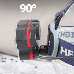 Đèn Đội Đầu Chiếu Sáng Ngoài Trời Công Suất Cao T6 Có Cổng Sạc USB