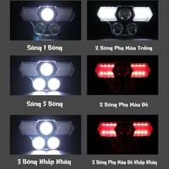 Đèn Đội Đầu Chiếu Sáng Ngoài Trời Công Suất Cao T6 Có Cổng Sạc USB