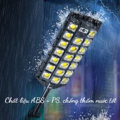 Đèn Led COB Năng Lượng Mặt Trời Sân Vườn, Đường Phố Cảm Ứng Ánh Sáng Mạnh